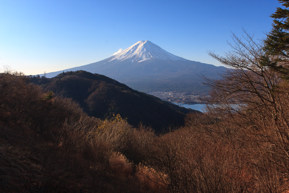 【富士山写真】 御坂峠天下茶屋